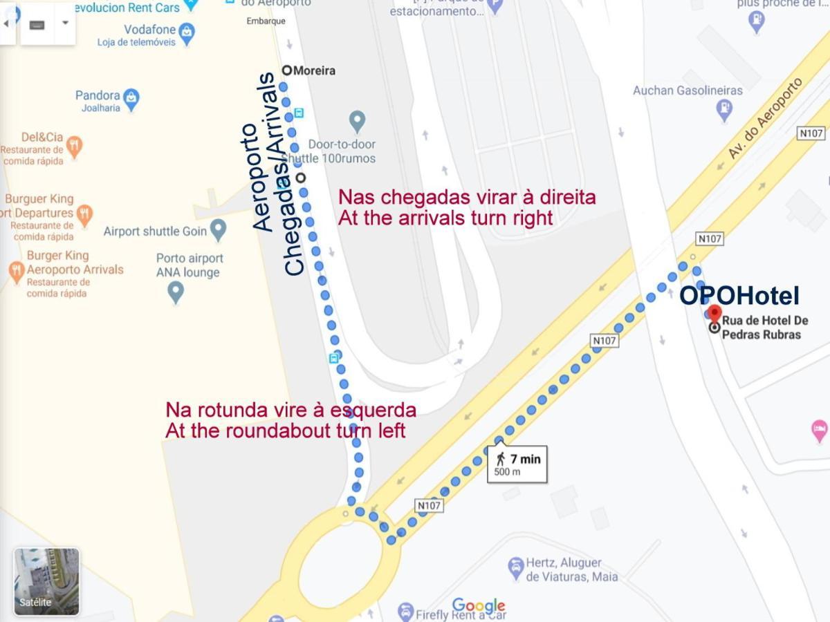 Opohotel Porto Aeroporto Maía Kültér fotó